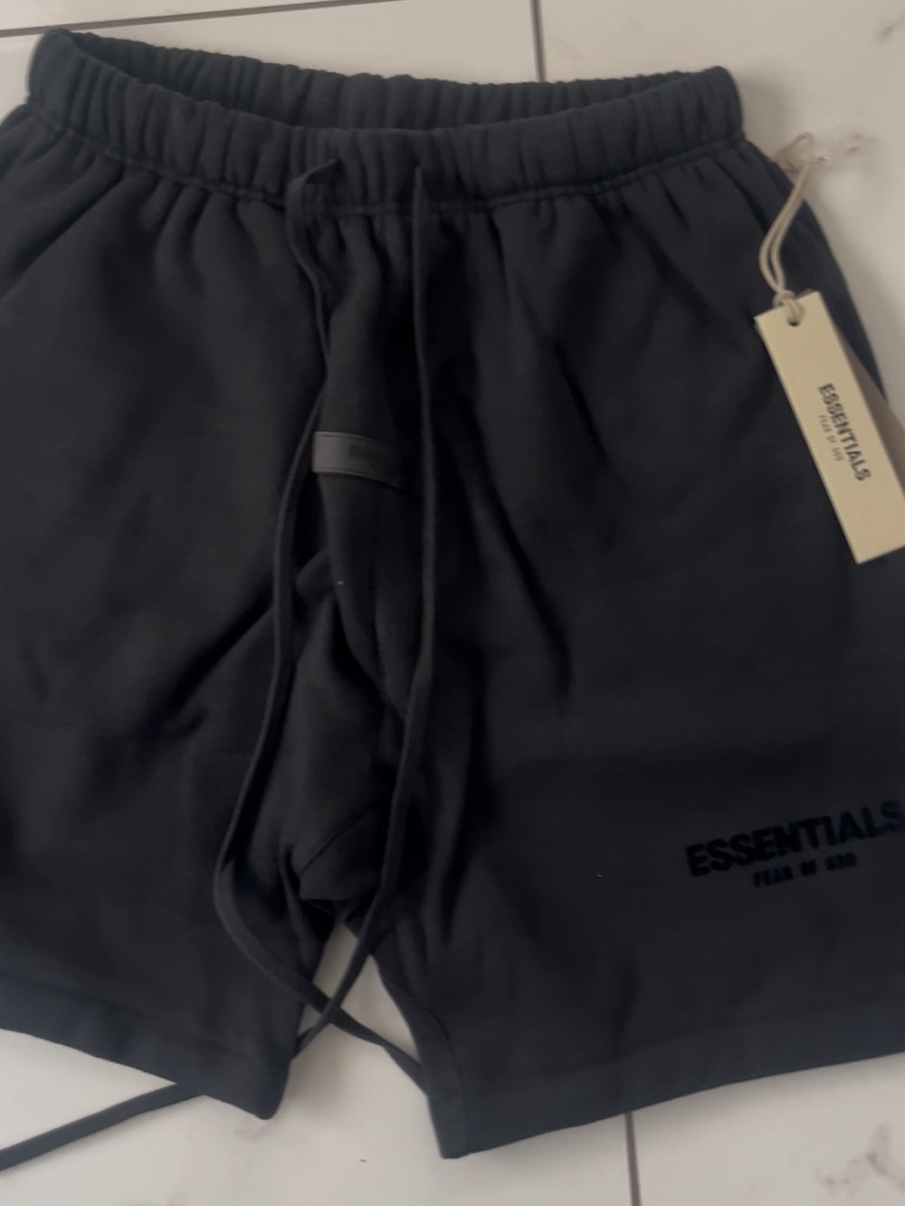ESSENTIALS Black Shorts